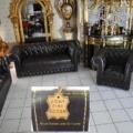 Chesterfield geknöpfter Sitz 3+2+1