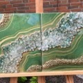 Wandbild, Gemälde aus Epoxidharz Wandbild, Gemälde aus Epoxidharz