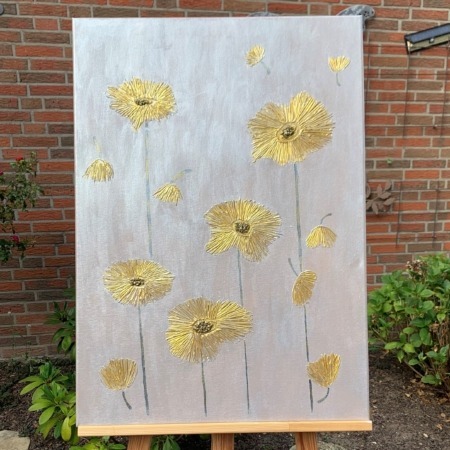 Gemälde, Pusteblume,