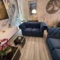 Chesterfield  Samt 3+2+1