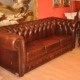 Chesterfield 3 Sitz Sofa Devon mit Bettfunktion