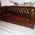 Chesterfield William 3+2+1 Garnitur Weiches Aniline S Leder