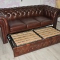 Chesterfield 3 Sitz Sofa Devon mit Bettfunktion