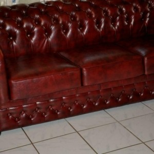Chesterfield Möbel Eckgarnitur