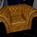 Chesterfield Victorian Rimini Caramel  3-2-1 Set
