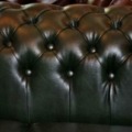 Chesterfield Modell Brighton Leder Garnitur 3+2+1