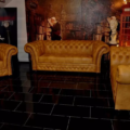 Chesterfield Victorian Rimini Caramel  3-2-1 Set