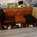 Chesterfield Modell London Fun Patchwork 3-2-1