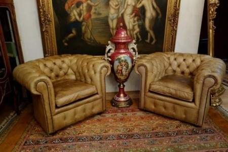 Chesterfield Vintage Sessel Chesterfield Vintage Sessel