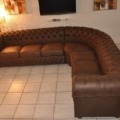 Chesterfield  Corium Eck Garnitur
