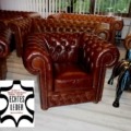 Chesterfield Osmond Luxus Aniline Leder Clubsessel Oberklasse