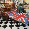 Chesterfield 3 Sitz Schlafsofa
