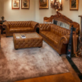 Chesterfield Victorian Rimini Caramel  3-2-1 Set