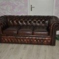 Chesterfield 3 Sitz Sofa Devon mit Bettfunktion