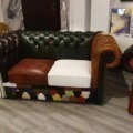 Chesterfield Modell London Fun Patchwork 3-2-1