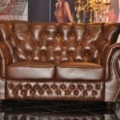 Chesterfield Monks 3-2-1  Leder D100