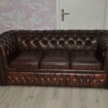 Chesterfield 3 Sitz Sofa Devon mit Bettfunktion