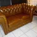 Chesterfield William 3+2+1 Garnitur Weiches Aniline S Leder