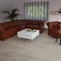 Chesterfield Eck- Garnitur 290×240