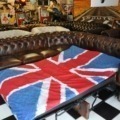 Chesterfield Eckgarnitur mit Schlaffunktion