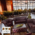 Chesterfield Classik geknöpfter Sitz 3+2+1 A100 Rinder Narbenleder