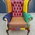 Chesterfield Ohrensessel „FUN WING CHAIR“