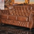 Chesterfield Monks 3-2-1  Leder D100