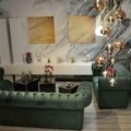 Chesterfield  Samt 3+2+1