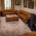 Chesterfield Victorian Rimini Caramel  3-2-1 Set