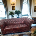 Chesterfield Classik geknöpfter Sitz 3+2+1 A100 Rinder Narbenleder