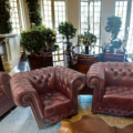 Chesterfield Classik geknöpfter Sitz 3+2+1 A100 Rinder Narbenleder