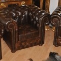 Chesterfield Luxus Aniline Leder 3-2-1 Chesterfield Luxus Aniline Leder 3-2-1