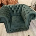 Chesterfield  Samt 3+2+1