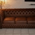 Chesterfield  Corium Eck Garnitur