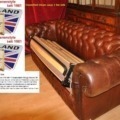 Chesterfield  3 Sitz Schlaf Sofa