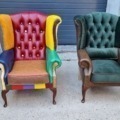 Chesterfield Ohrensessel „FUN WING CHAIR“