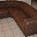 Chesterfield  Corium Eck Garnitur