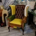 Chesterfield Modell London Fun Patchwork 3-2-1