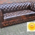 Chesterfield Luxus Aniline Leder 3-2-1 Chesterfield Luxus Aniline Leder 3-2-1