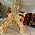 Esszimmer Barock Louis XV 4 Stühle + Tisch