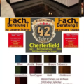 Chesterfield Eck Sofa 240×290 oder 290 x240