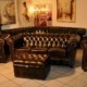 Chesterfield  3 Sitz Schlaf Sofa