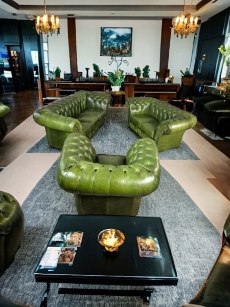 Chesterfield Set 3+2+1 Modell Kingston