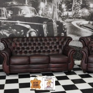 Chesterfield Garnitur 3-2-1