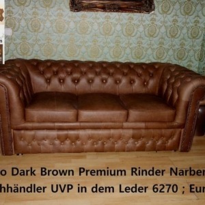 Chesterfield Davon 3 Sitz Schlaf Sofa
