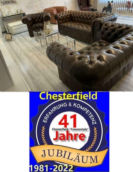 Chesterfield –Rochester –KC    Modell HAMILTON 3+2+1 Set