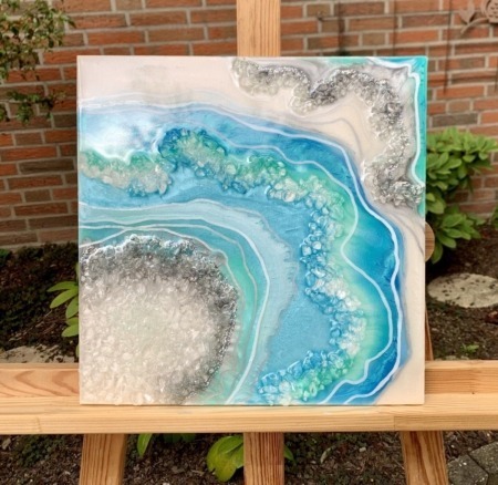 Geode Painting