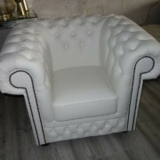 Chesterfield Leder Sessel