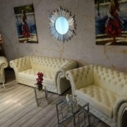 Chesterfield Kingston 3+2+1 in Ivory