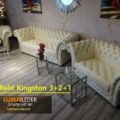 Chesterfield Kingston 3+2+1 in Ivory